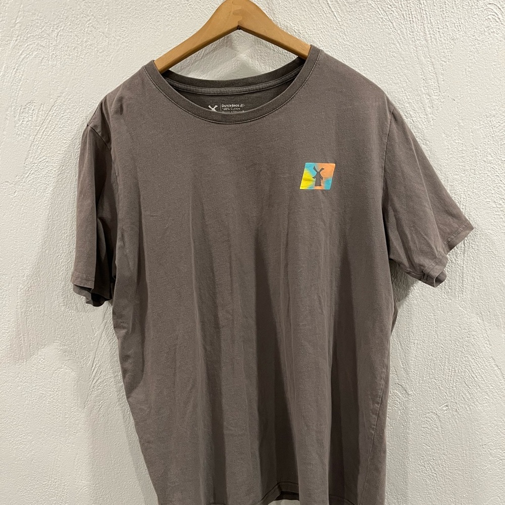 Dutch Bros Gray Short Sleeve Tee with Graphic